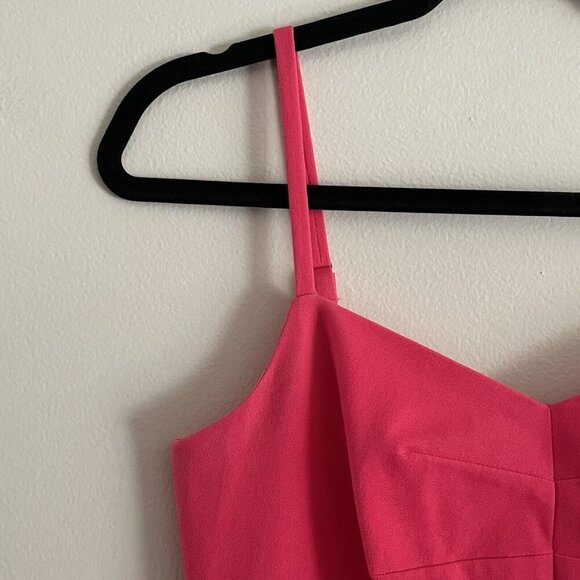 Banana Republic Women 2P Pink Strappy Bi-Stretch Cami Sheath Cocktail Dress - Picture 4 of 9